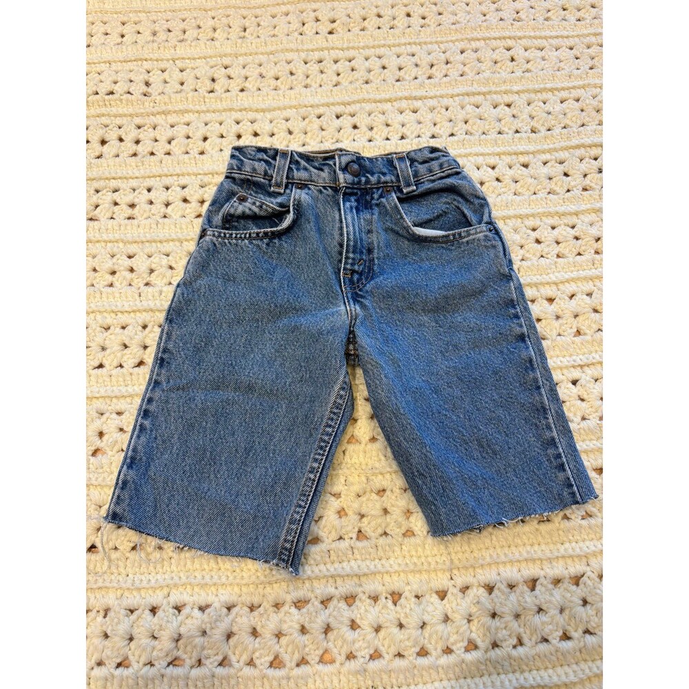 Boys Denim Cutoff Shorts Levi’s white tab vintage 5 slim Mexico